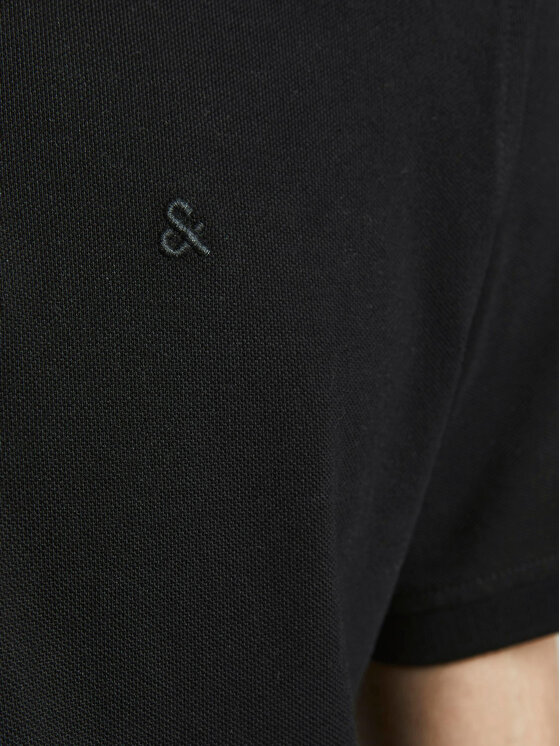 Jack & Jones Jack & Jones Pólóing Paulos 12136668 Fekete Slim Fit