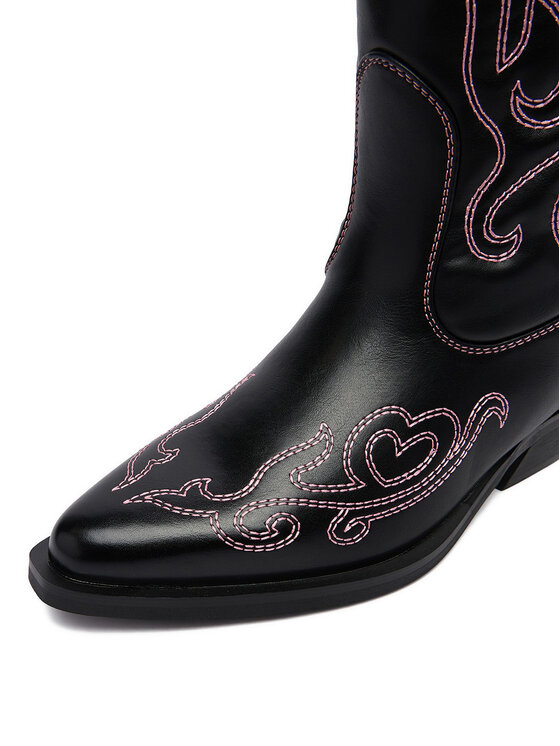 Juicy Couture Cizme și botine cowboy Juicy Couture CEO-HY24113-10 Negru