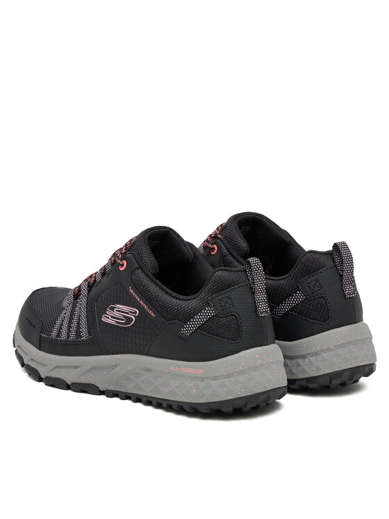 Skechers Trekingová obuv Skechers Escape Plan 180061/BKHP Černá