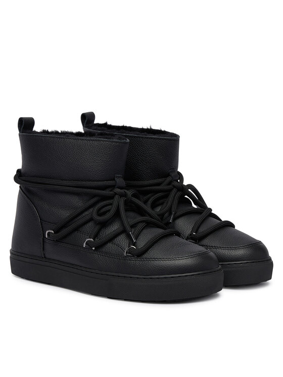 Inuikii Cizme de zăpadă Inuikii Full Leather 2001.003.0033.000 Negru
