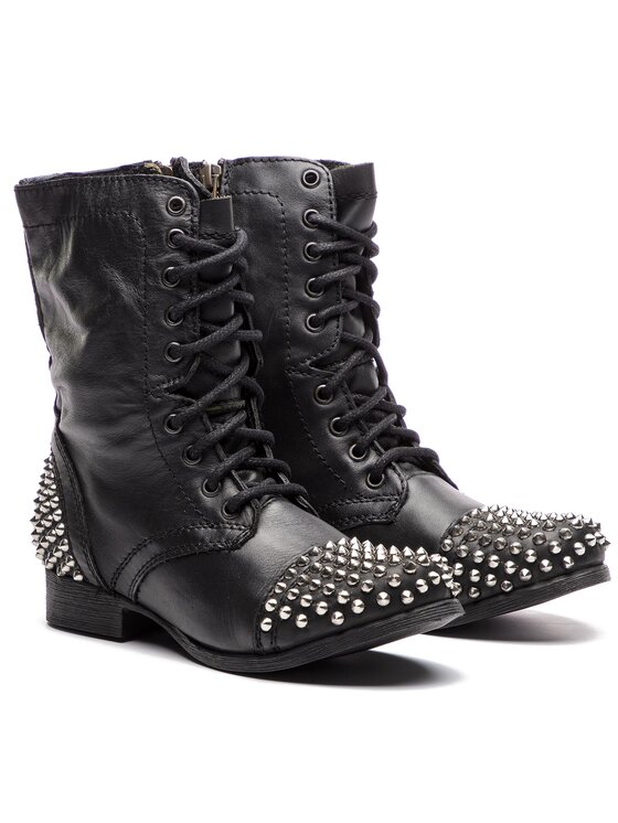 Steve Madden Ghete Steve Madden Tarney Biker Boot SM11000129-03001-017 Negru