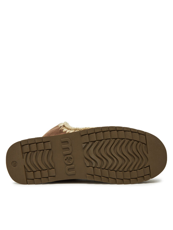 Mou Sniega zābaki Mou Mini Eskimo Platform Boot FW681000A Brūns