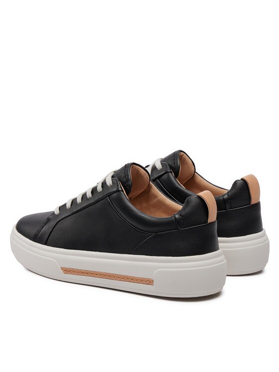 Clarks Сникърси Clarks Hollyhock Walk 26176307 Черен