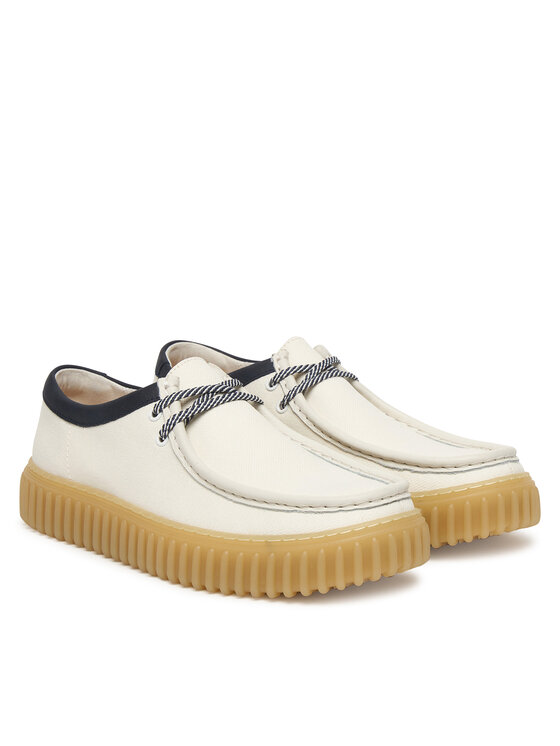 Clarks Туфлі Clarks Torhill Lo 26187380 Білий