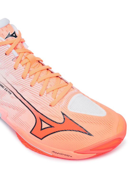 Mizuno Взуття у спортзал Mizuno Wave Lightning Elite Mid V1GA2605 Кораловий
