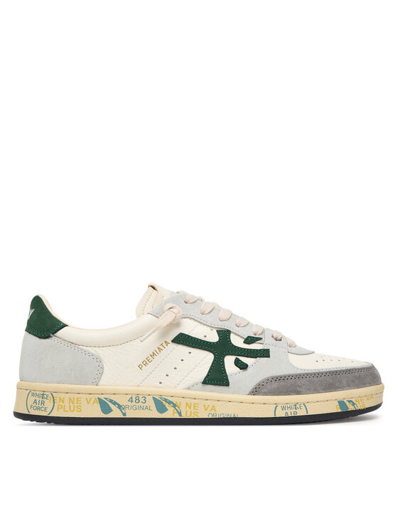 Premiata Sneakersy Premiata Bsktclay Bskt Clay Var 7623 Bílá