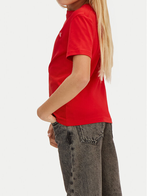 Calvin Klein Jeans Calvin Klein Jeans Camiseta IU0IU00543 Rojo Regular Fit