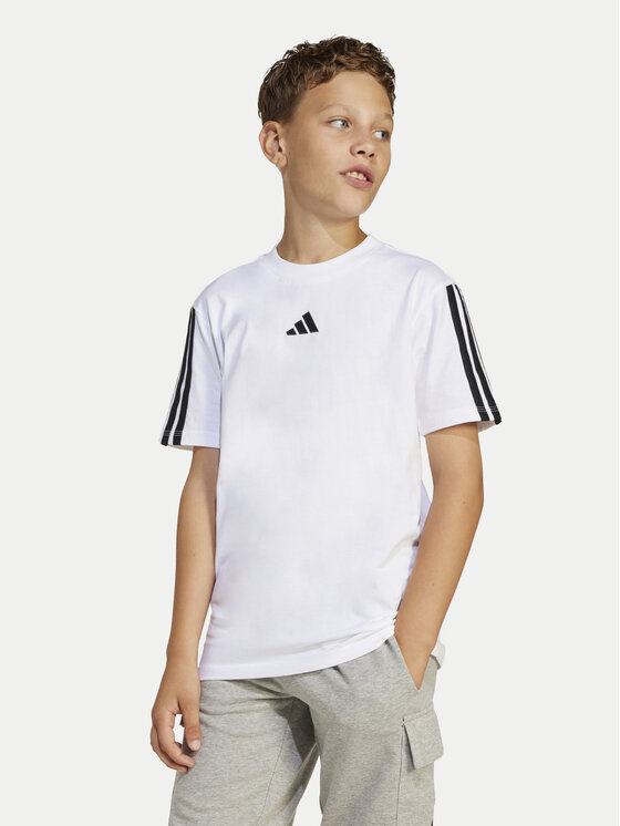 adidas adidas Majica Essentials JD6488 Bela Regular Fit