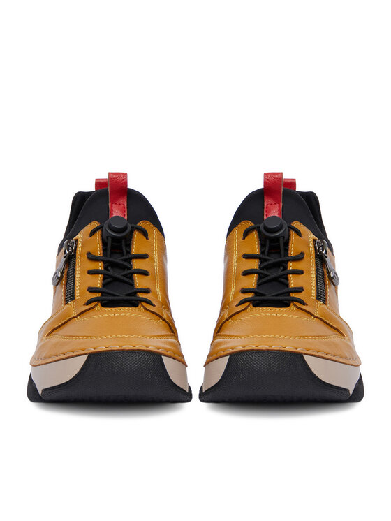 Rieker Sneakersy Rieker CEO-45951-68 Žltá