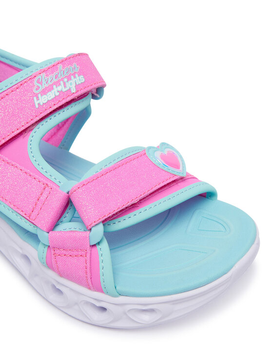 Skechers Босоніжки Skechers Heart Lights Sandals 303114L/PKTQ Рожевий