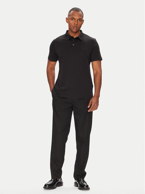 Calvin Klein Calvin Klein Polo Supima LV04LB276G Negro Regular Fit