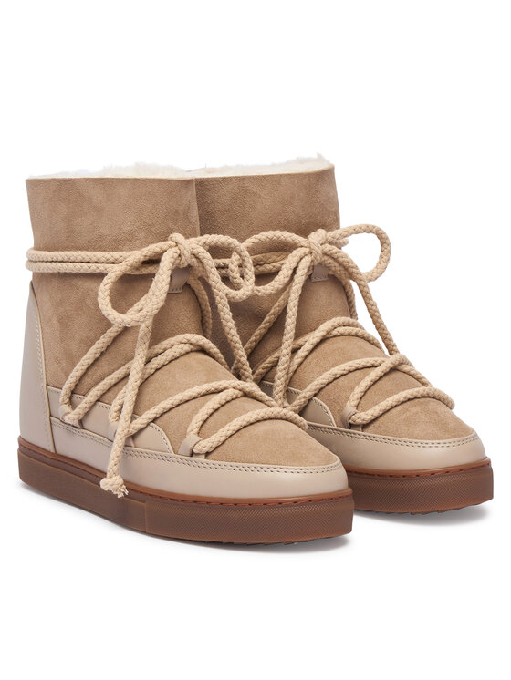 Inuikii Μπότες Χιονιού Inuikii Classic Wedge 1001.004.0042 Μπεζ
