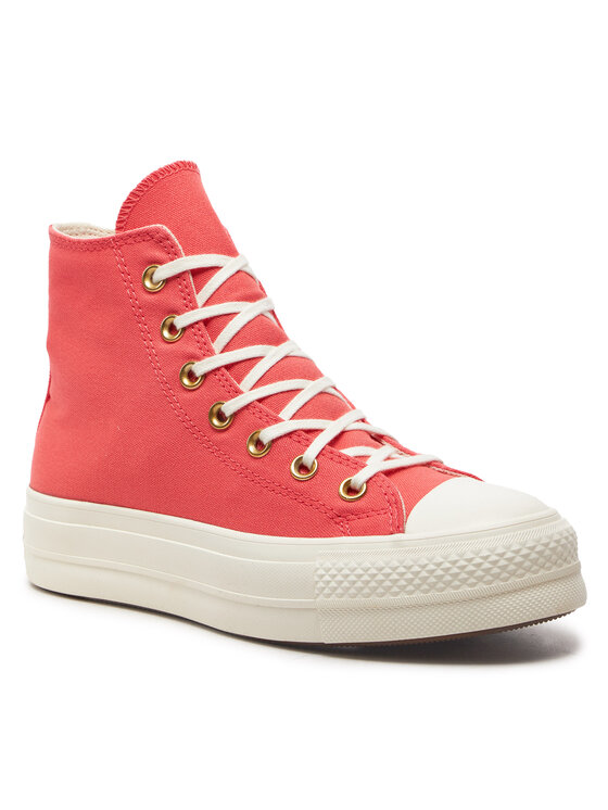 Converse Кеди Converse Chuck Taylor All Star Lift Platform Canvas A09914C Рожевий