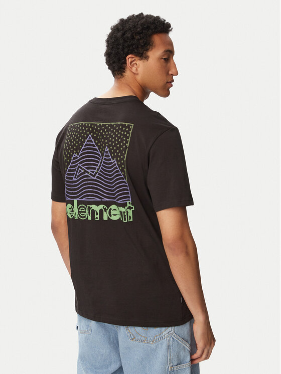 Element Element Camiseta Joint  ELYZT00496 Negro Regular Fit