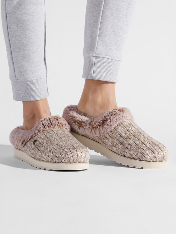 Skechers Pantofole Skechers Ice Angel 31204/LTBR Beige