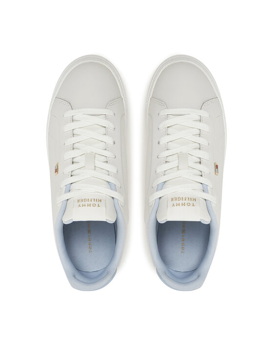 Tommy Hilfiger Sneakersy Tommy Hilfiger Sporty Sneaker FW0FW08899 Bílá