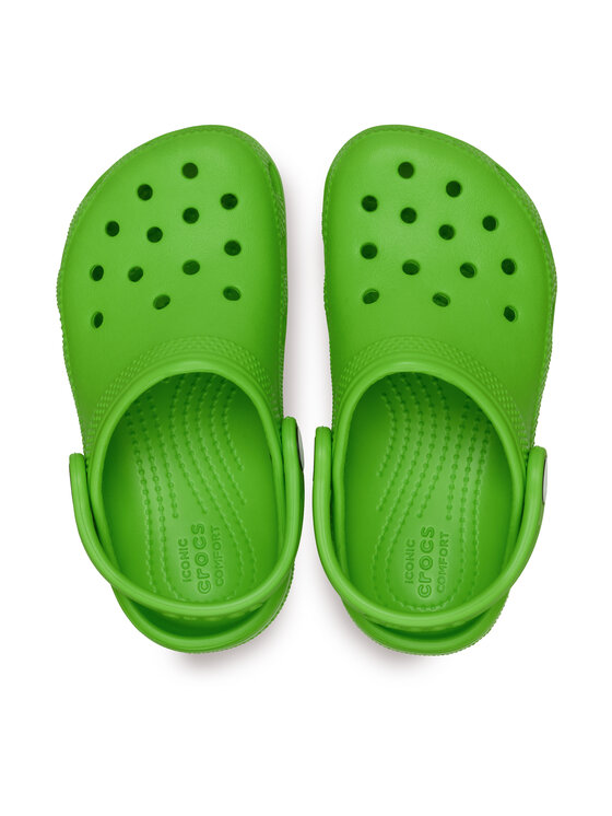 Crocs Шльопанці Crocs Classic Clog T 206990 Зелений