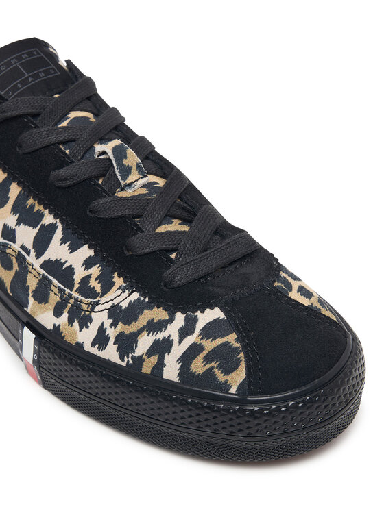 Tommy Jeans Sneakersy Tommy Jeans Archive Y2K Cheetah EN0EN03145 Brązowy