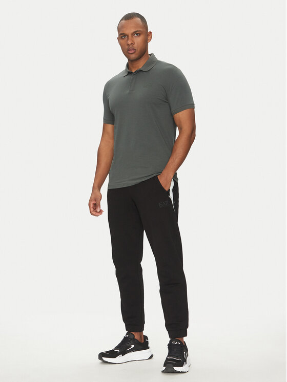 EA7 Emporio Armani EA7 Emporio Armani Поло 7M000228 AF10373 U8109 Сірий Regular Fit