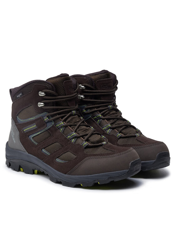 Jack Wolfskin Trekingová obuv Jack Wolfskin Vojo 3 Texapore Mid M 4042462 Hnedá