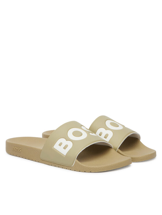 BOSS Шльопанці BOSS Aryeh 50536835 Svetlozelena