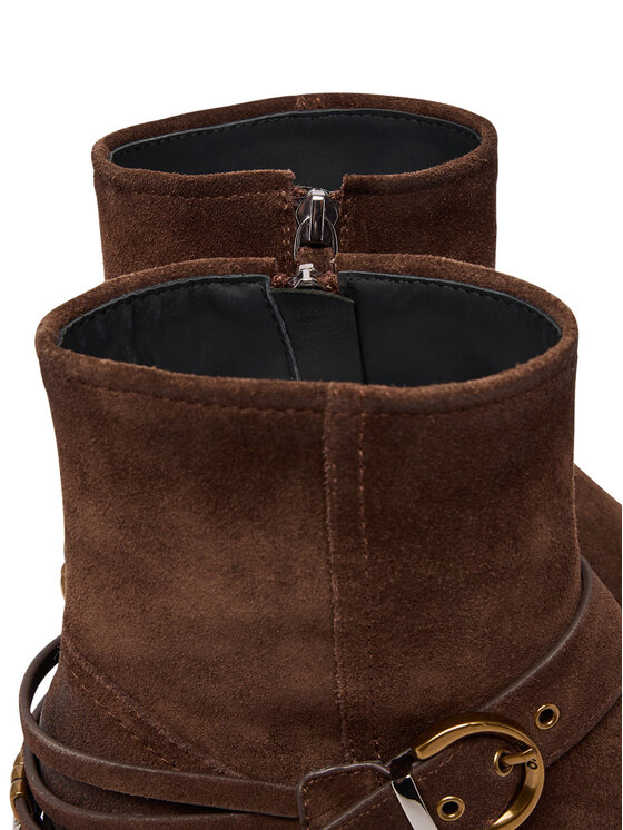 PINKO Western csizmák PINKO Jane 07 SD0557P151 Sötétbarna
