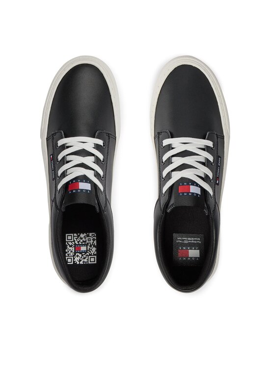 Tommy Jeans Tenisice Tommy Jeans Tjm Vulc. Skate Derby Ess EM0EM01400 Crna