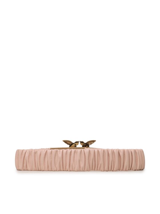PINKO Vidukļa josta Pinko Love Ruffle H4 Belt 20231 PLT01 100824.A0F2 Rozā