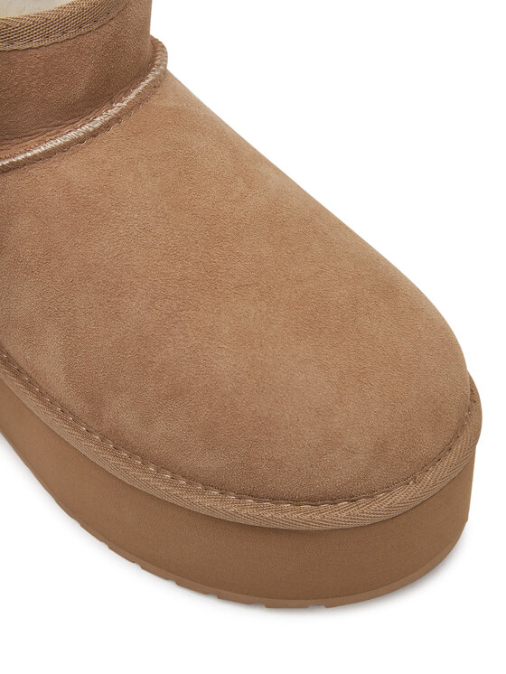 EMU Australia Botas de nieve EMU Australia Stinger Micro Flatform W13082 Beis