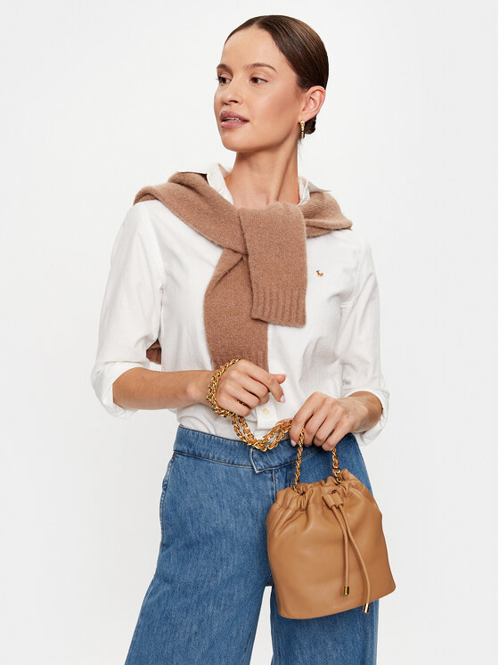 LAUREN RALPH LAUREN Torebka LAUREN RALPH LAUREN Emmy 19 431884917007 Brązowy