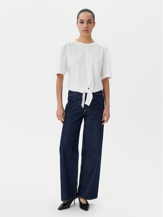 PINKO PINKO Футболка Tuca 105015 A2ID Білий Regular Fit