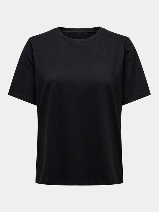 ONLY ONLY Marškinėliai 15270390 Juoda Regular Fit