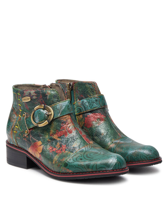 Laura Vita Členková obuv Laura Vita Alice 12 Zelená