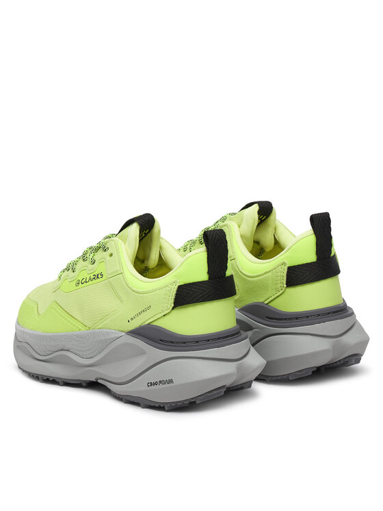 Clarks Trekkingi Clarks PaceTrailGoWP 26328476 Żółty jasny