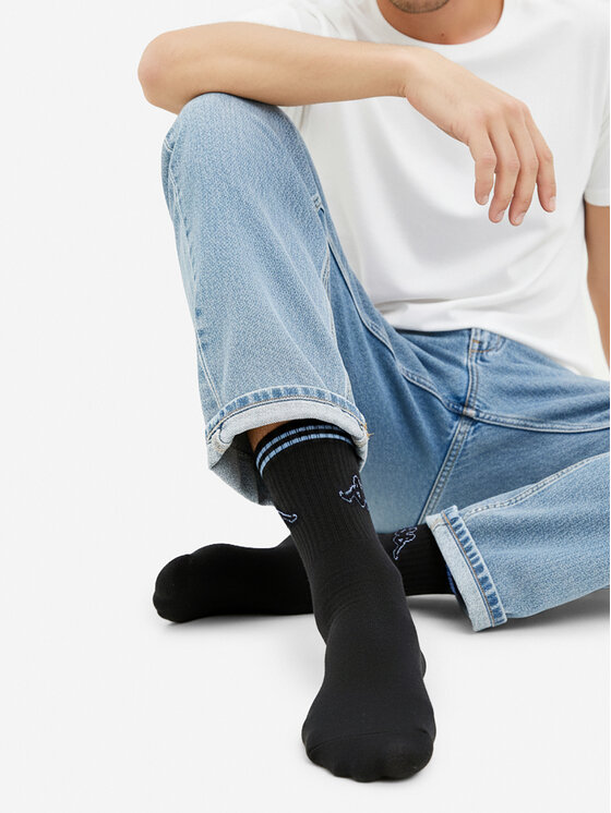 Kappa Довгі шкарпетки Kappa CEO_KR_KAPPA_ 006_W_AW25 Чорний