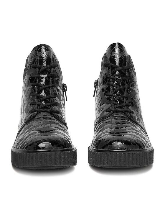 Rieker Ghete Rieker Y4301-00 Negru
