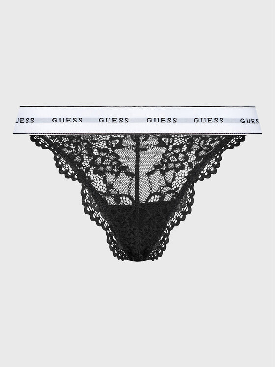 Guess Guess Braziliškos kelnaitės Belle O97E01 KBBT0 Juoda