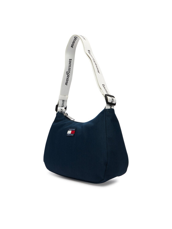 Tommy Jeans Ročna torba Tommy Jeans Tjw Ess Daily Shoulder Bag AW0AW18463 Mornarsko modra