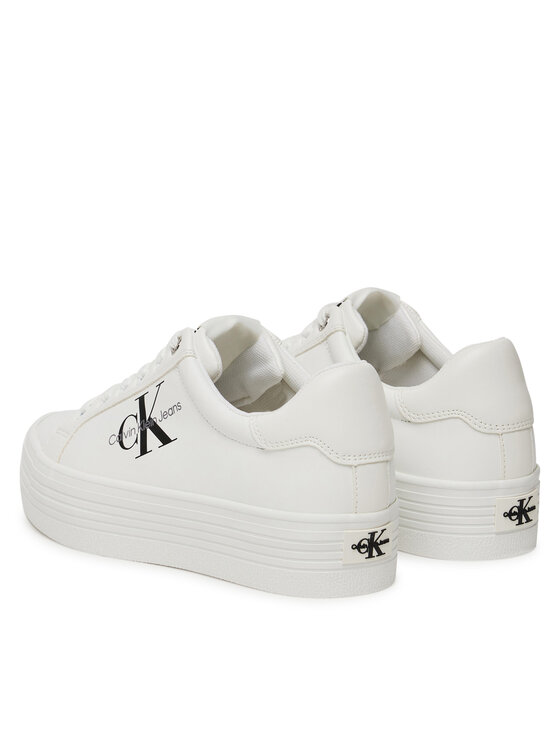Calvin Klein Jeans Tenisenes Calvin Klein Jeans YW0YW00847 Balts