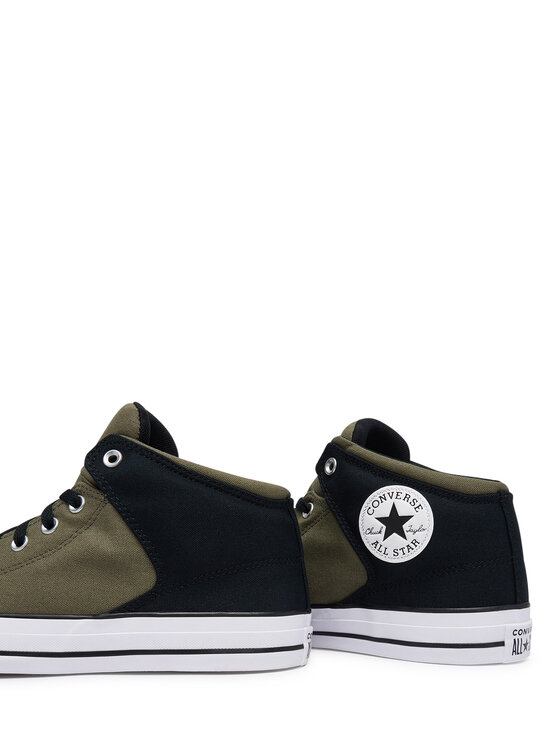 Converse Sneakers aus Stoff Converse Chuck Taylor All Star High Street A20543C Dunkelgrün