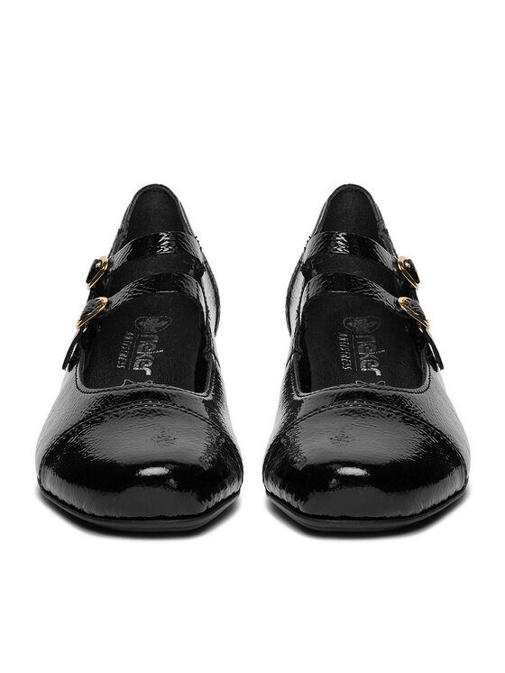 Rieker Polobotky Rieker 41758-00 Černá