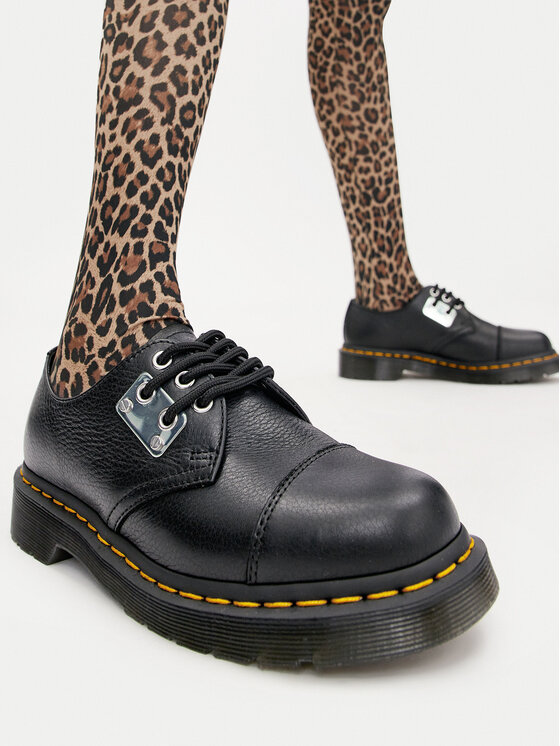 Dr. Martens Glády Dr. Martens 1461 Metal Plate 31684001 Černá