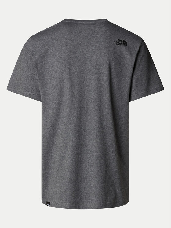 The North Face The North Face Marškinėliai Easy NF0A8A6C Pilka Regular Fit