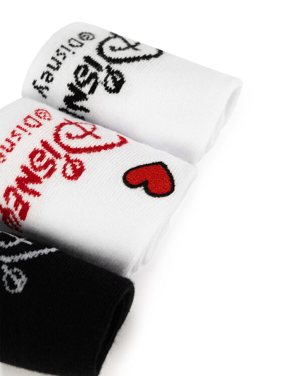 Mickey&Friends Dlhé ponožky Mickey&Friends ACCCS-SS24-338DSTC Čierna