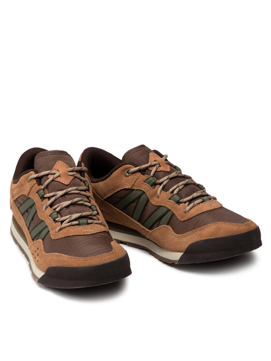 Merrell Nizki čevlji Merrell Burnt Rock Mills J002811 Rjava