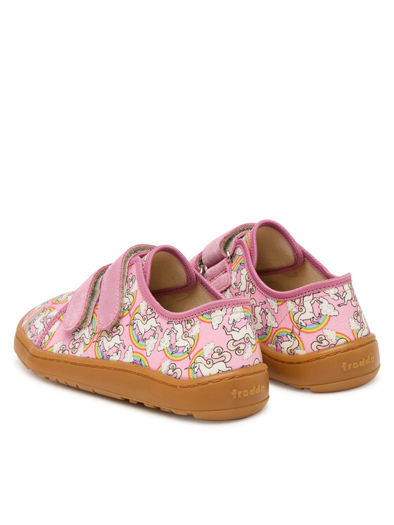 Froddo Тапочки Froddo Barefoot Canvas G1700440-12 D Рожевий