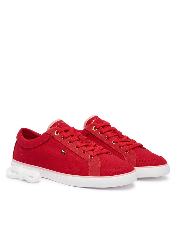 Tommy Hilfiger Tenisenes Tommy Hilfiger Th Low Vulc FW0FW09390 Sarkans