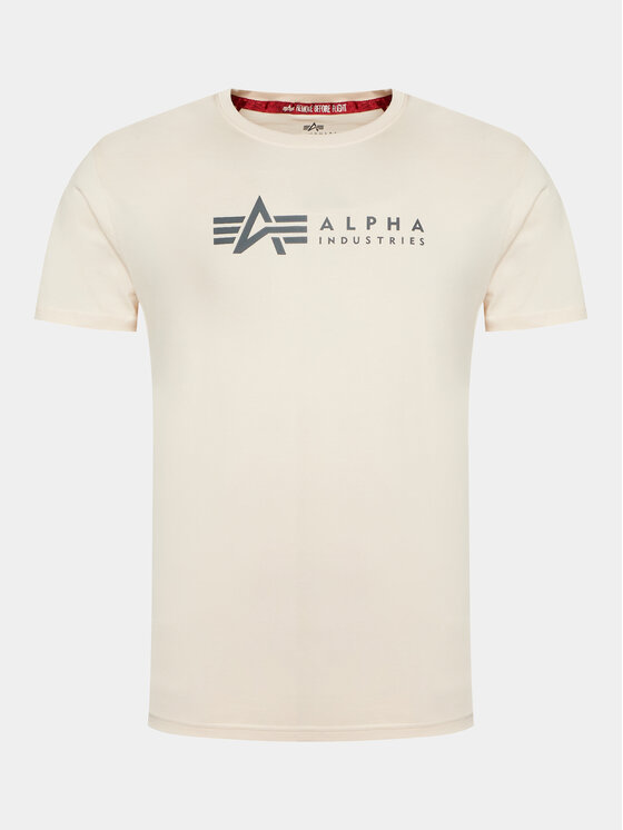 Alpha Industries Alpha Industries Komplet t-shirt majic﻿ Alpha Label T 2 118534 Pisana Regular Fit