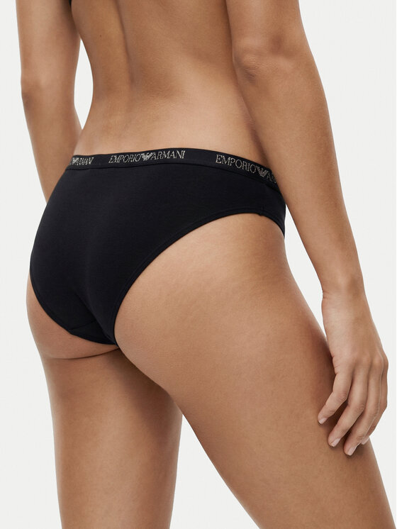Emporio Armani Underwear Emporio Armani Underwear Conjunto de bragas brasileñas EW000406 AF19024 MC005 Negro