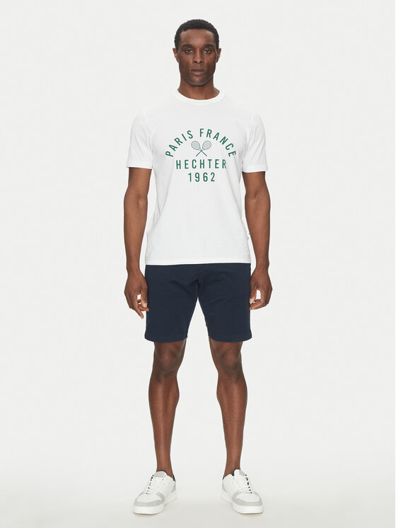 Hechter Paris Hechter Paris Majica 75014 151919 Bela Regular Fit